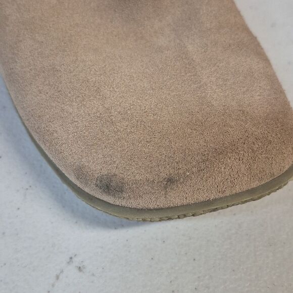 Diana Ferrari Bonnie Size 10 Knee High Taupe Suede Boots - Picture 2 of 11